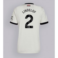 Dres Manchester United Victor Lindelof #2 Tretina 2024-25 Krátky Rukáv